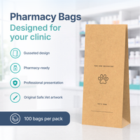 Safe.Vet "Take Home Medications" veterinary pharmacy prescription bag, Regular size — image 3