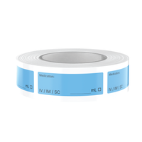 Universal Injectable Blank Syringe Labels
