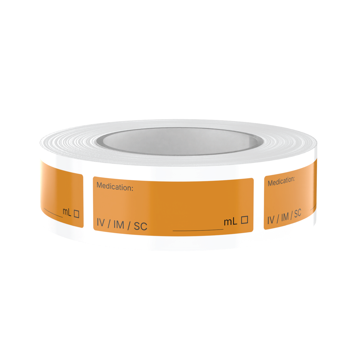 Universal Injectable Blank Syringe Labels