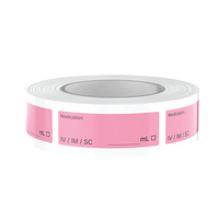 Universal Injectable Blank Syringe Labels