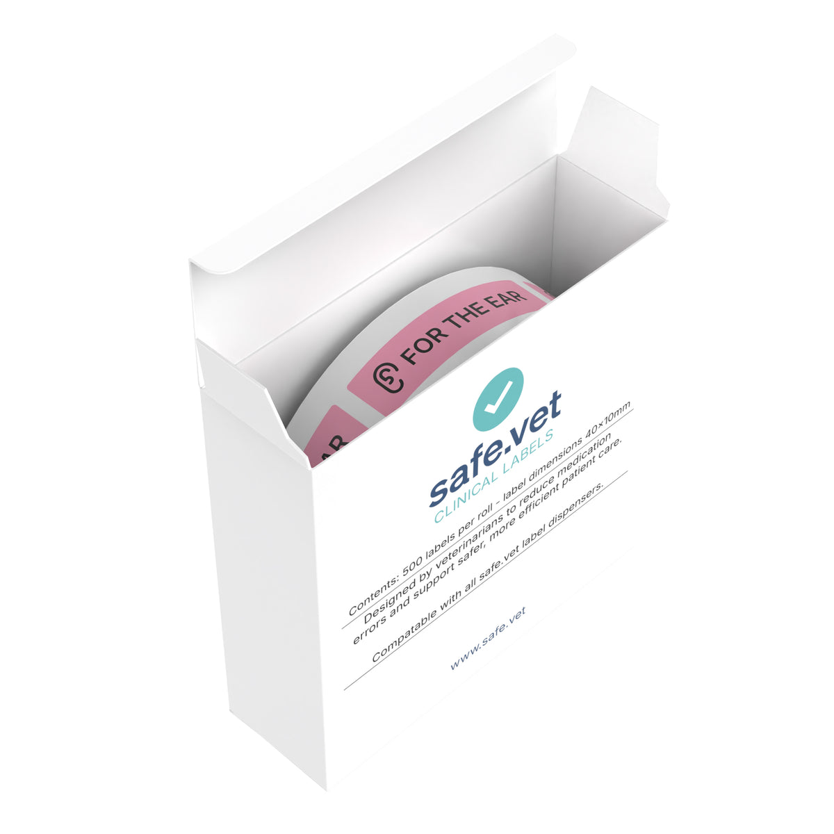 "For The Ear" Dispensing Labels