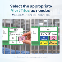 Smart Cage Card Magnetic Alert Tiles