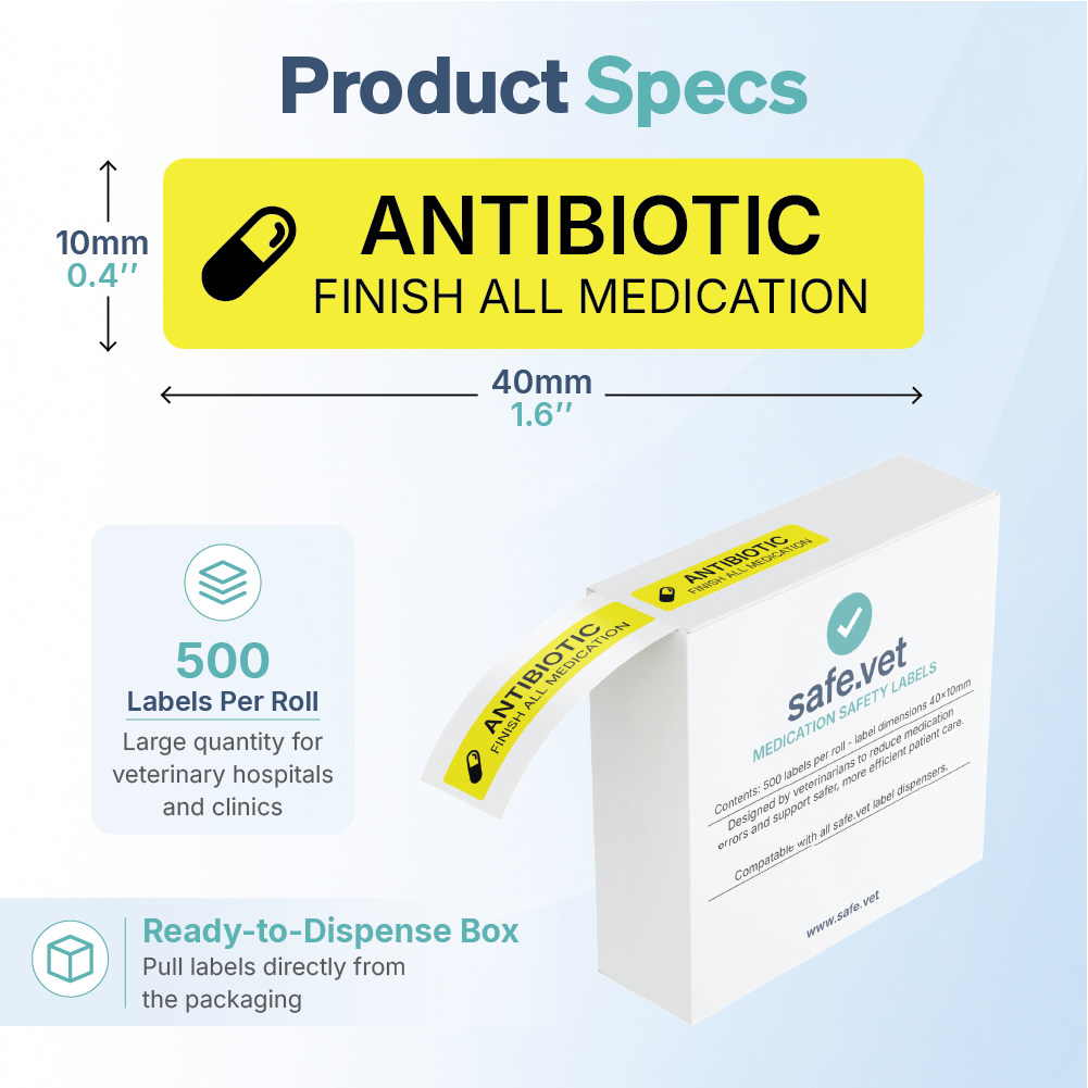 "Antibiotic" Dispensing Labels