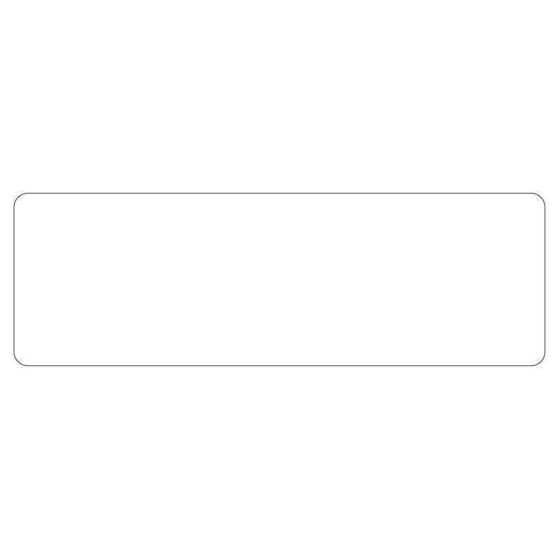Blank Veterinary Syringe Labels — Write-On White Labels for Custom Drug Identification