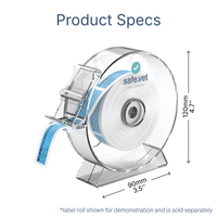 Veterinary Label Dispenser – Safe Vet Syringe & Medication Label Holder
