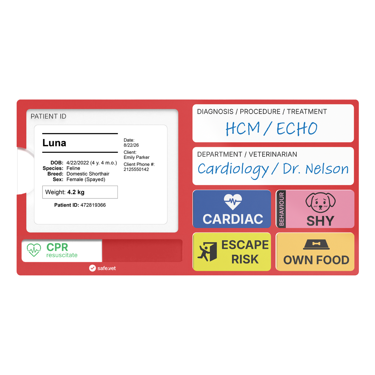 Smart Cage Card