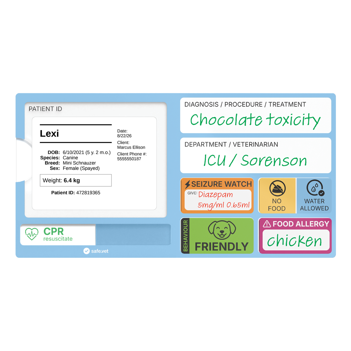 Smart Cage Card