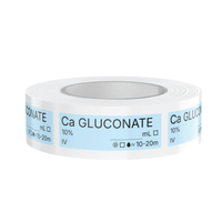 Calcium Gluconate Syringe Labels