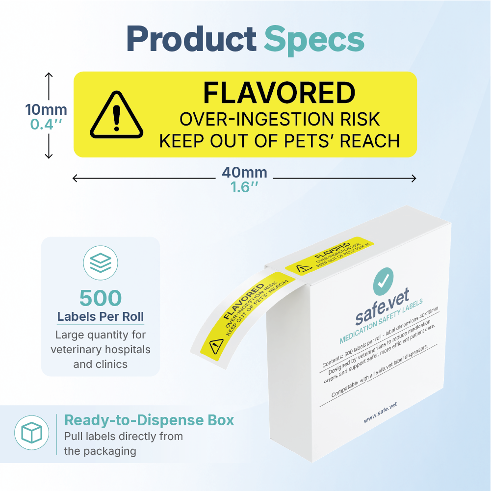 "Flavored" Dispensing Labels
