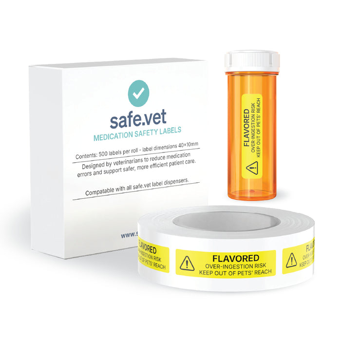 "Flavored" Dispensing Labels