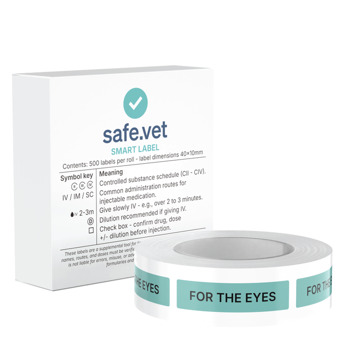 "For The Eyes" Dispensing Labels