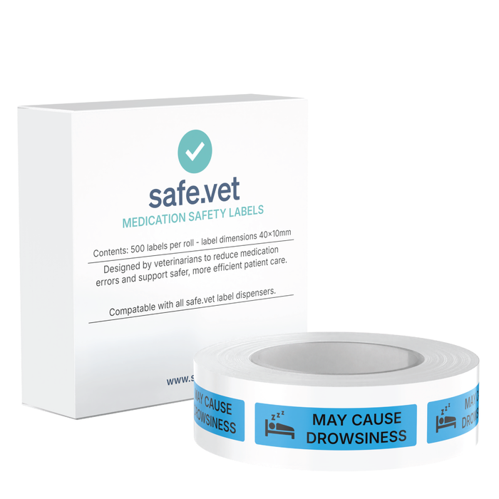 "May Cause Drowsiness" Dispensing Labels