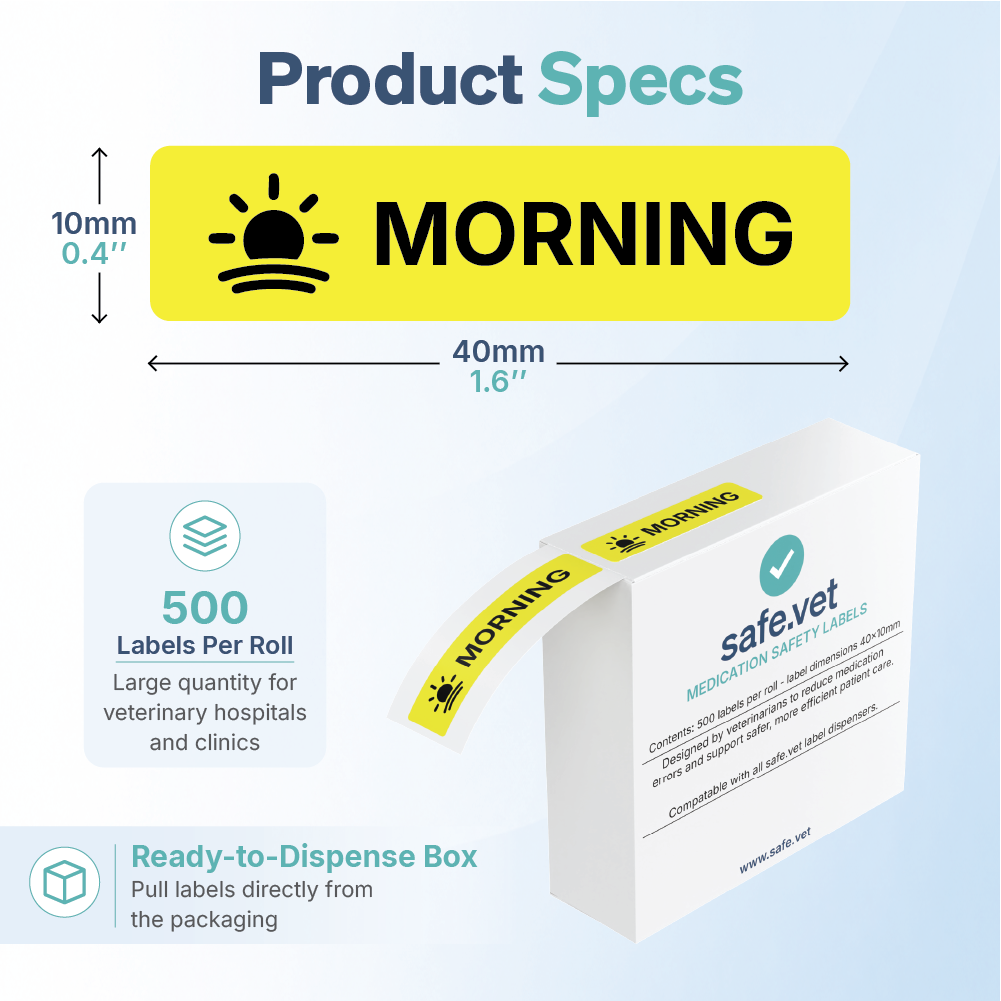 "Morning" Dispensing Labels