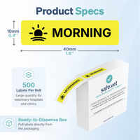 "Morning" Dispensing Labels