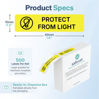"Protect From Light" Dispensing Labels