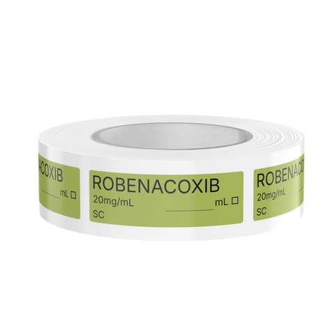 Robenacoxib (Onsior) Syringe Labels