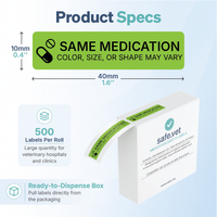 "Same Medication" Dispensing Labels