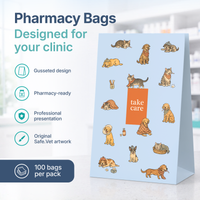 Safe.Vet "Take Care" veterinary pharmacy prescription bag, Large size — image 4