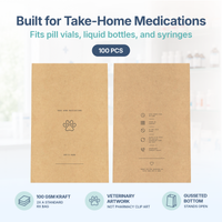 Safe.Vet "Take Home Medications" veterinary pharmacy prescription bag, Large size — image 5