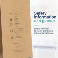 "Take Home Medications" Veterinary Pharmacy Prescription Bag