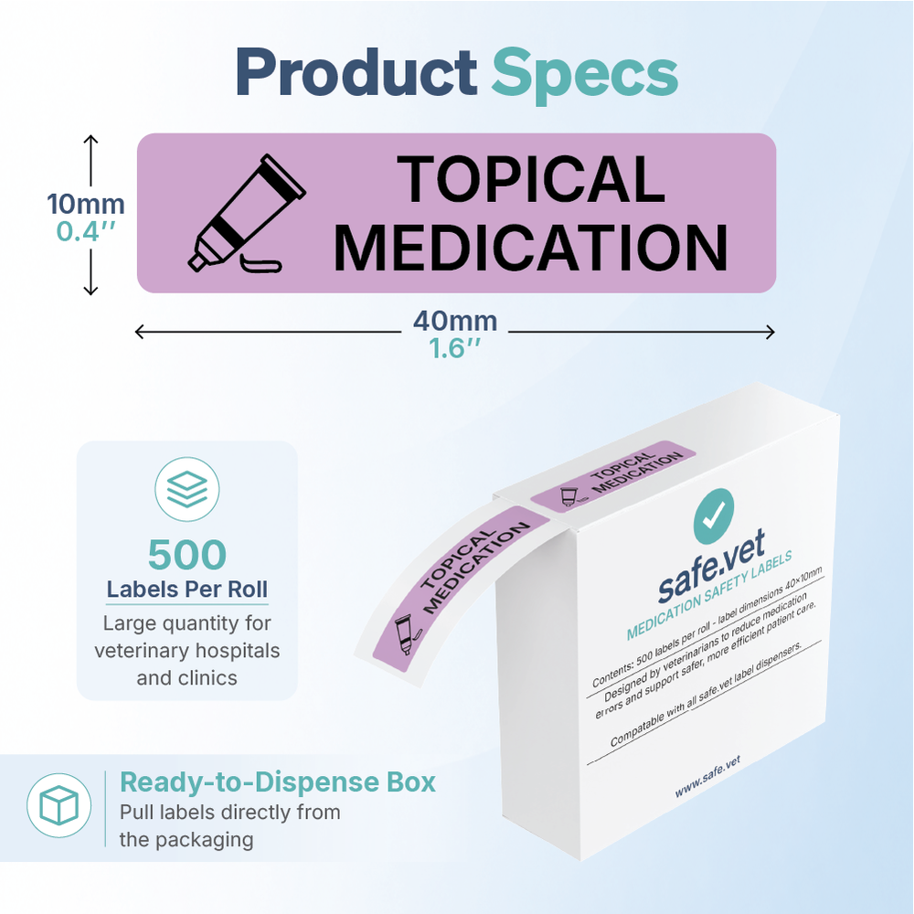 Dose Labels Veterinary