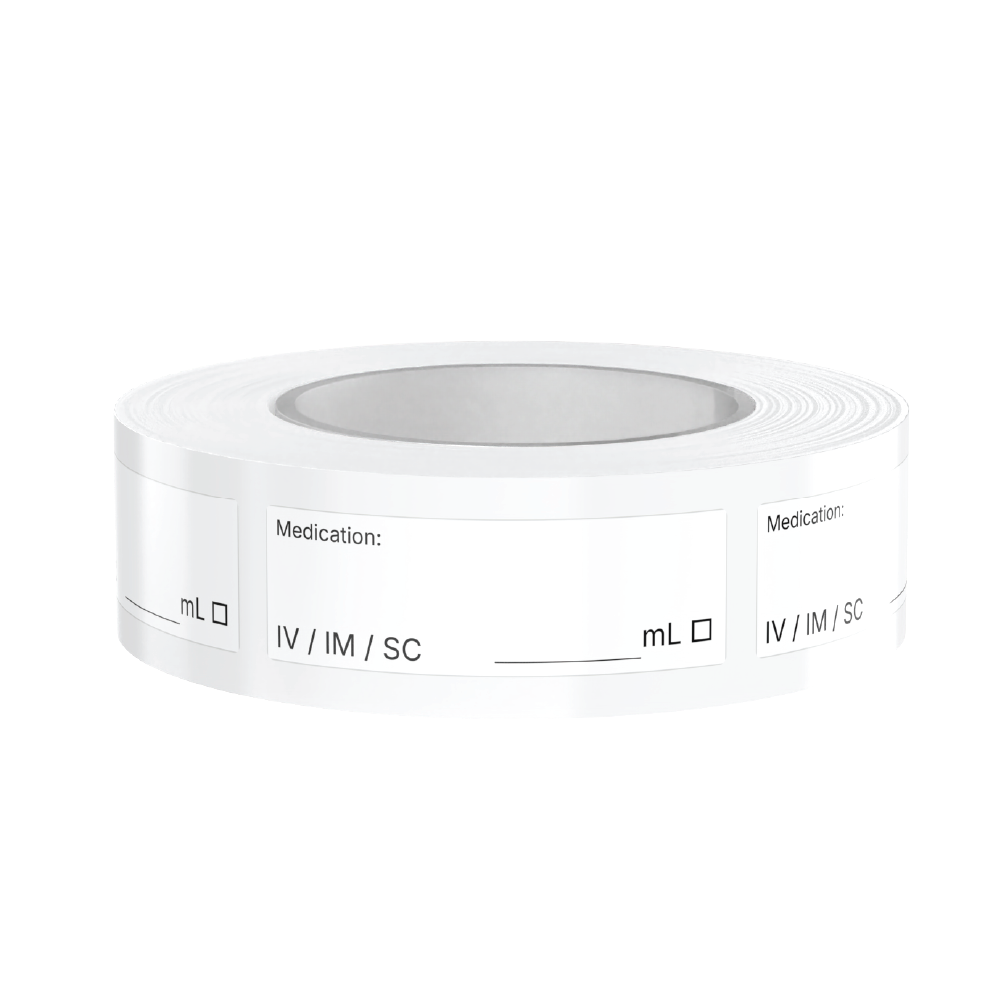 Universal Injectable Blank Syringe Labels – Safe Vet