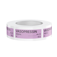 Vasopressin Syringe Labels